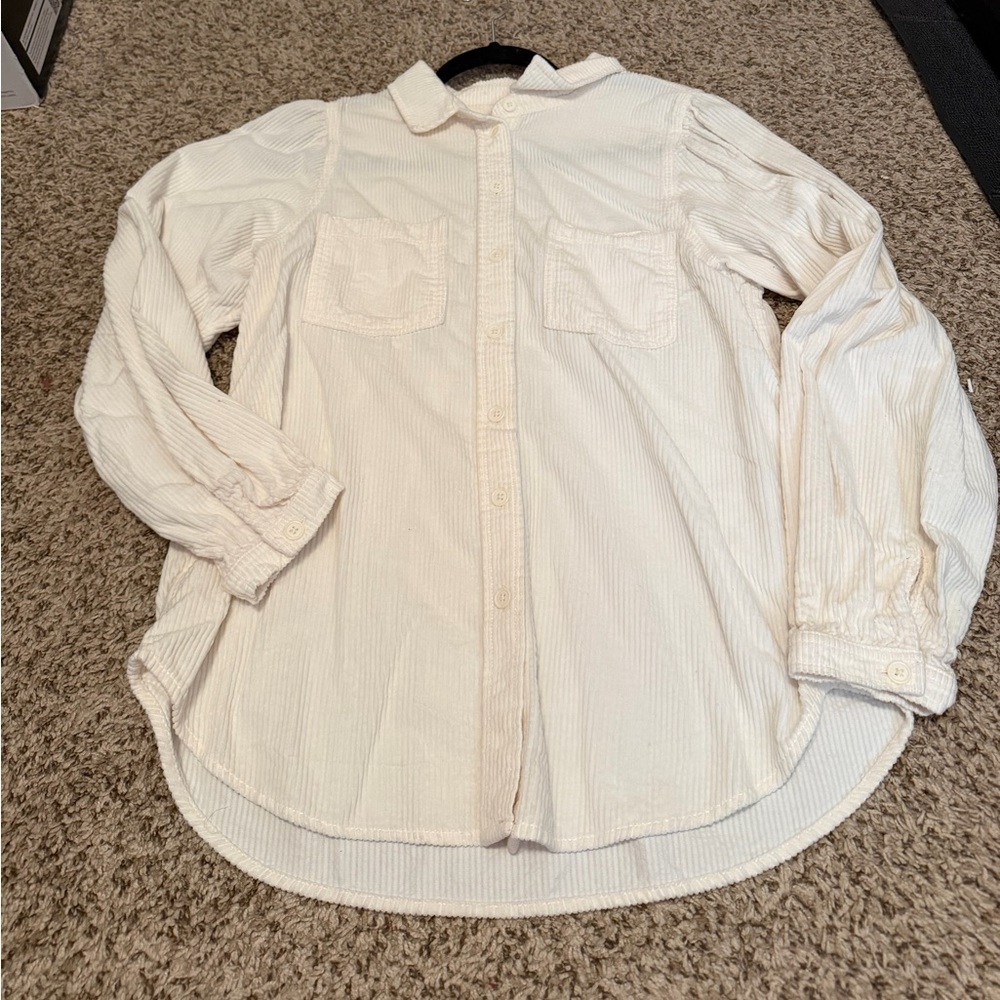 American Eagle Corduroy Button Up